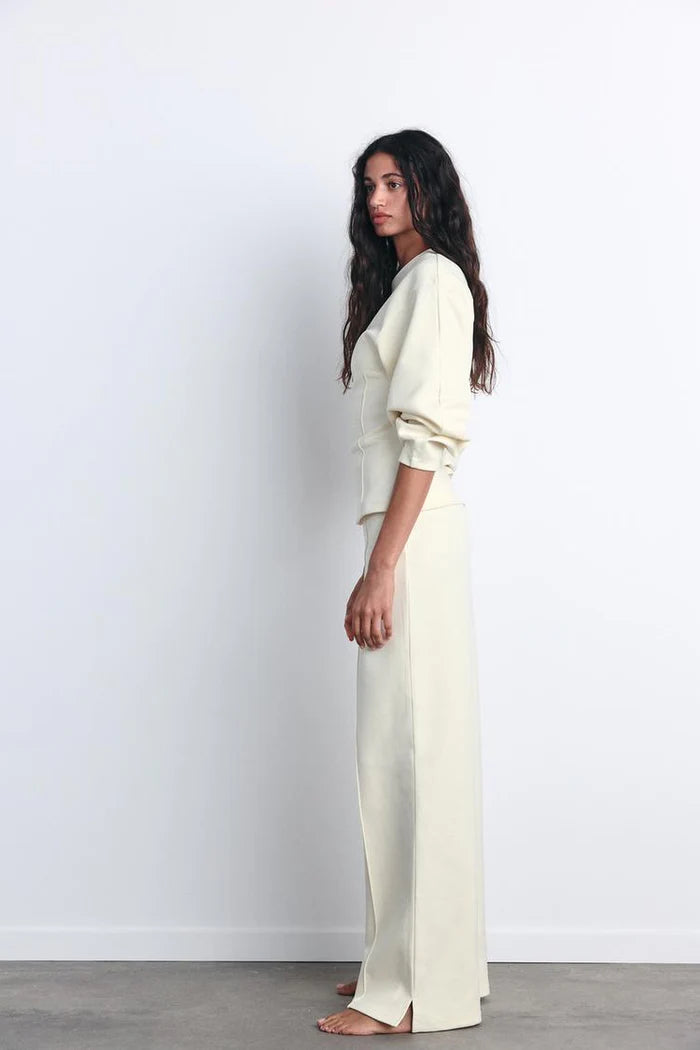 TAILORED INTERLOCK PANTS