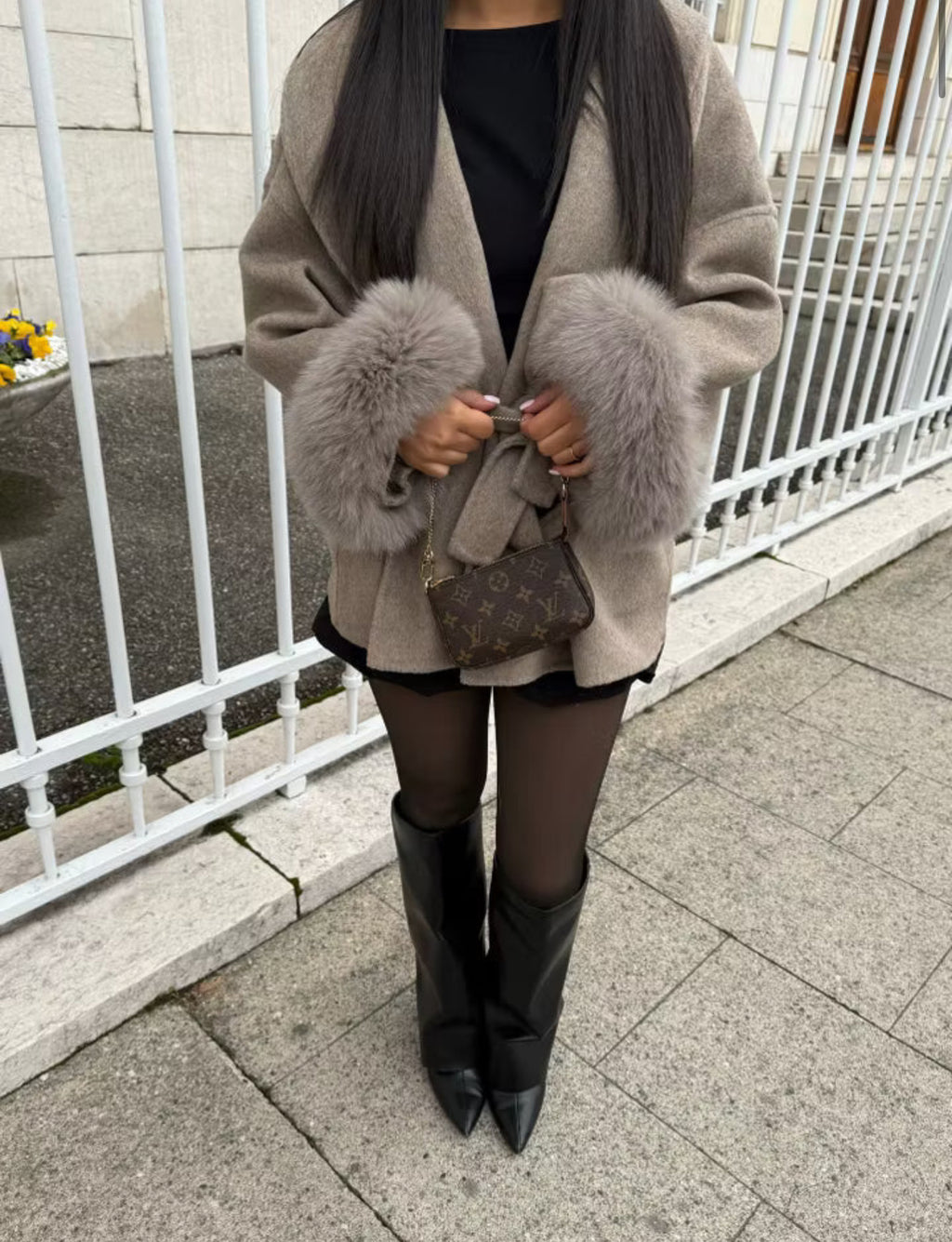 AVESUUR FAUX COAT | DAMEN