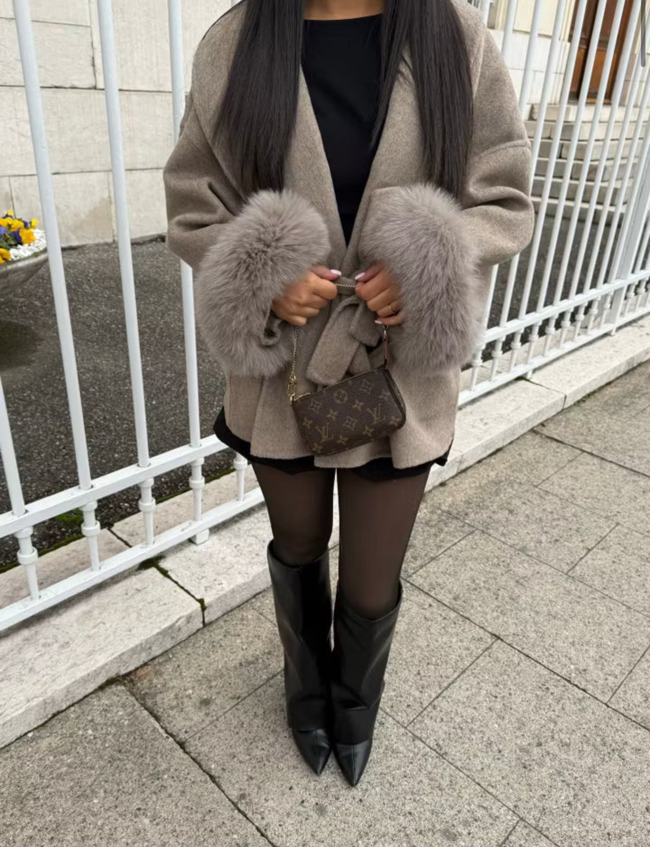 AVESUUR FAUX COAT | DAMEN