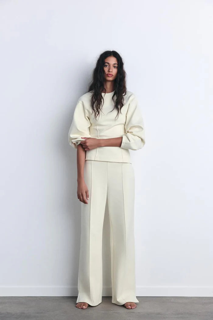 TAILORED INTERLICK TOP