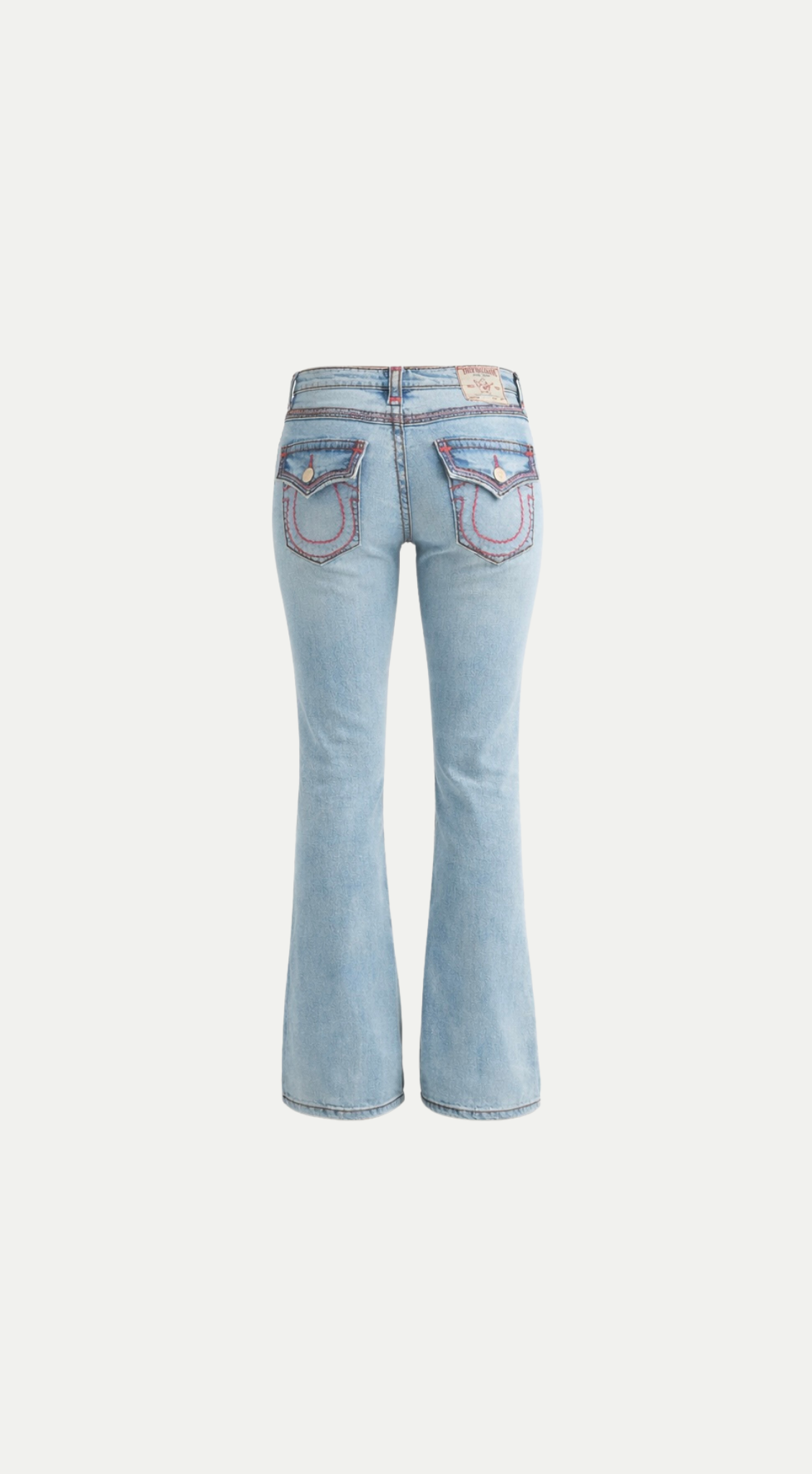 HIGH-RISE JEANS LIGHT WASH