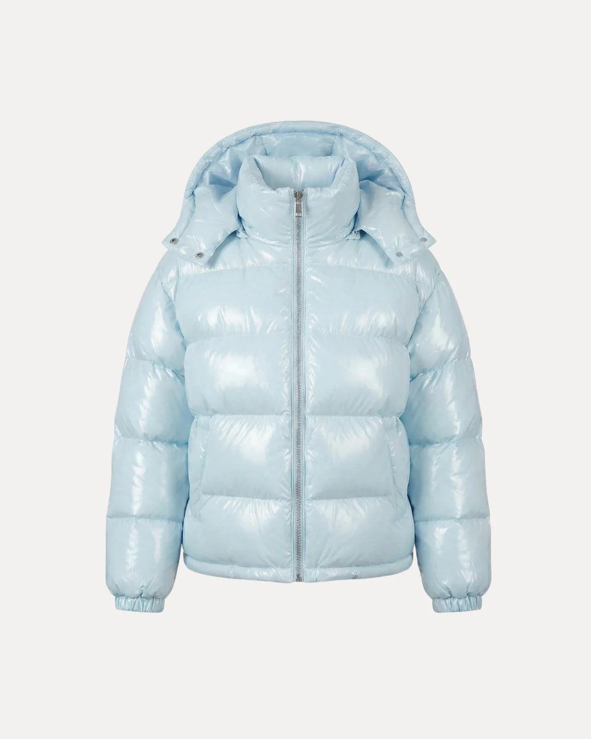 GLOSSY PUFFER JACKET | DAMEN
