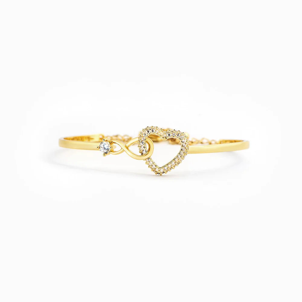 INFINITY HEART BRACELET