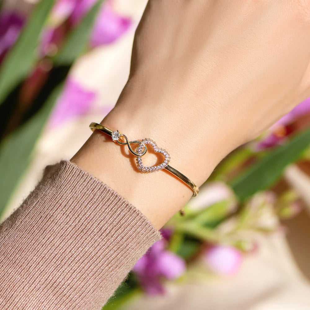 INFINITY HEART BRACELET